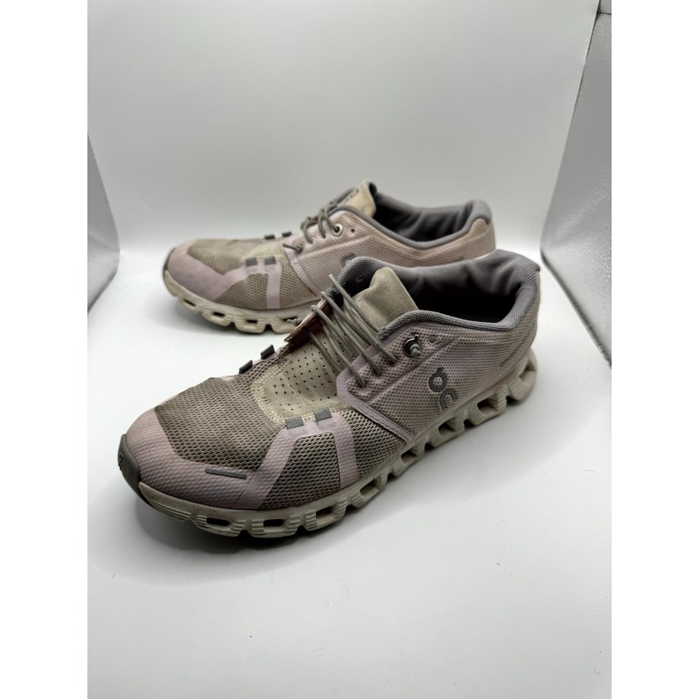 On Cloud 5 Lily Frost 59-98899 Women 8 Sneaker Purple Mesh Lace Up Running Shoes